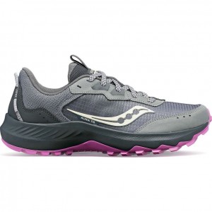 Saucony Aura TR Women's Trail Running Shoes Grey | NZ MDSCI