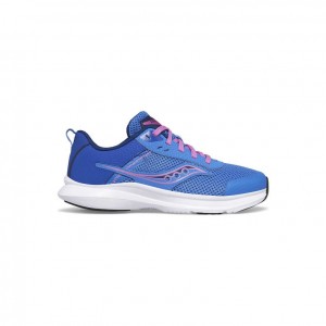 Saucony Axon 3 Big Kids' Sneakers Blue | NZ IVRPB