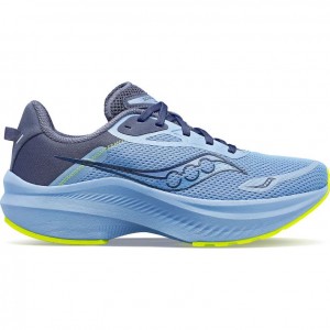 Saucony Axon 3 Women's Running Shoes Blue | NZ FPNGU