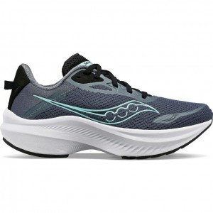 Saucony Axon 3 Women's Running Shoes Grey | NEW ZEALAND YJKGZ