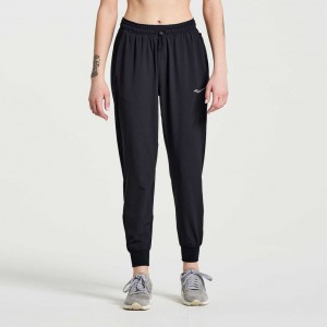 Saucony Boston Woven Women's Jogger Black | NZ RMFYX