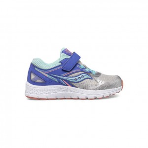 Saucony Cohesion 14 A/C Big Kids' Sneakers Silver | NZ MHXCK