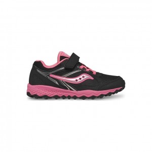 Saucony Cohesion TR14 A/C Big Kids' Sneakers Black / Pink | NEW ZEALAND EUCSY