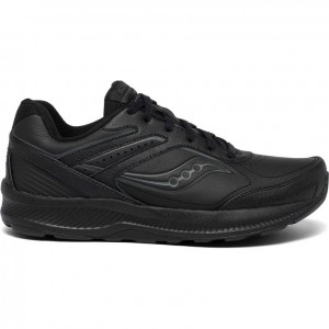 Saucony Echelon Walker 3 Women's Wide Running Shoes Black | NEW ZEALAND JQPAO