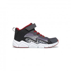 Saucony Flash Mid A/C Big Kids' Sneakers Grey | NEW ZEALAND ZLOFD