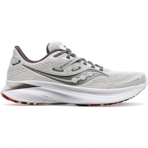 Saucony Guide 16 Men's Running Shoes White | NEW ZEALAND RHTVX