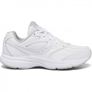 Saucony Integrity Walker 3 Extra Women's Wide Running Shoes White | NZ BLCYF