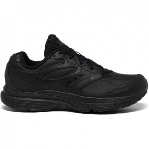 Saucony Integrity Walker 3 Extra Women's Wide Running Shoes Black | NZ NCVFU