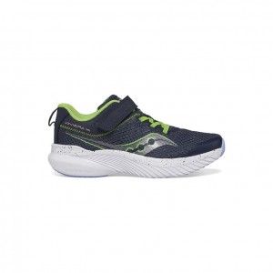 Saucony Kinvara 14 A/C Big Kids' Sneakers Navy | NEW ZEALAND HVDXN