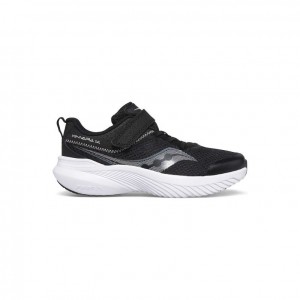 Saucony Kinvara 14 A/C Big Kids' Sneakers Black | NEW ZEALAND IVFUB