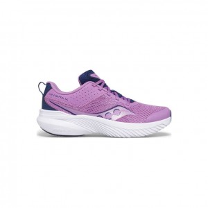 Saucony Kinvara 14 Big Kids' Sneakers Purple / Indigo | NEW ZEALAND LIAEY