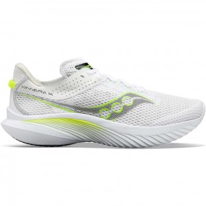 Saucony Kinvara 14 Men's Running Shoes White | NZ KUBZD