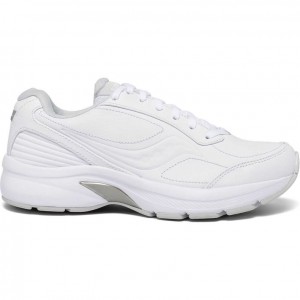 Saucony Omni Walker 3 Women's Wide Running Shoes White | NZ HDMPX