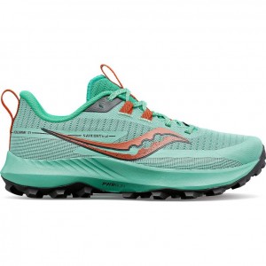 Saucony Peregrine 13 Women's Trail Running Shoes Turquoise | NEW ZEALAND MZKLC