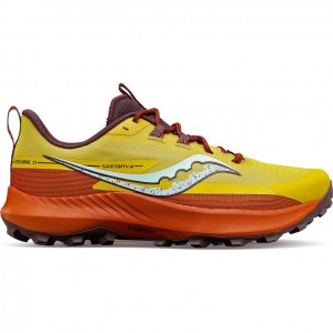 Saucony Peregrine 13 Women's Trail Running Shoes Yellow | NZ PVIUX