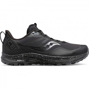 Saucony Peregrine ICE+ 3 Men's Running Shoes Black | NZ EXIYV