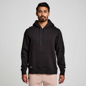 Saucony Recovery Men's Hoodie Black | NZ KNWJL