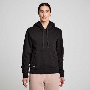 Saucony Recovery Women's Hoodie Black | NZ HTCSR