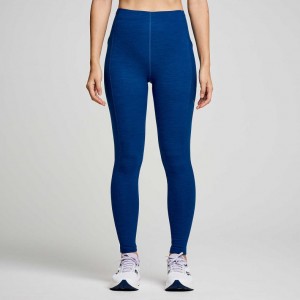 Saucony Solstice Women's Tight Indigo | NZ UTEPY