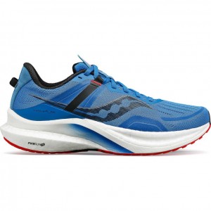 Saucony Tempus Men's Running Shoes Blue | NEW ZEALAND XSEGI