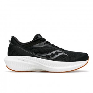 Saucony Triumph 21 Men's Running Shoes Black | NEW ZEALAND LUWHE