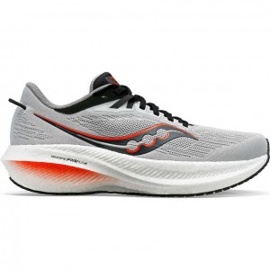 Saucony Triumph 21 Men's Running Shoes Grey | NZ KSHZI