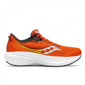 Saucony Triumph 21 Men's Running Shoes Orange | NEW ZEALAND OAXQC