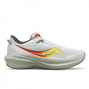 Saucony Triumph 21 Men's Running Shoes White | NZ CAZLH