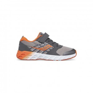 Saucony Wind 2.0 A/C Big Kids' Sneakers Grey | NZ RQDPG