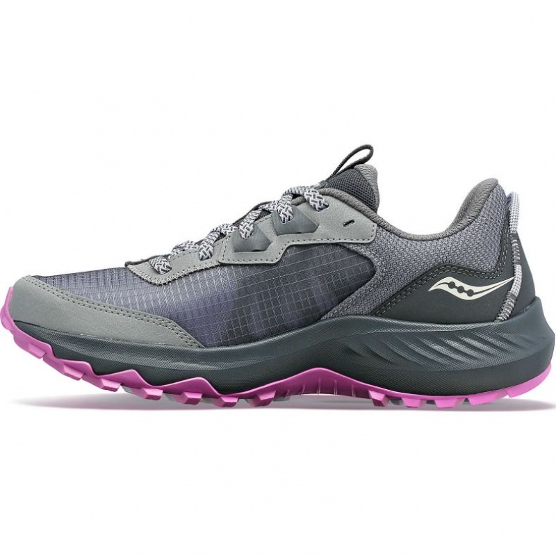 Saucony Aura TR Women's Trail Running Shoes Grey | NZ MDSCI