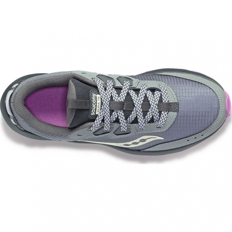 Saucony Aura TR Women's Trail Running Shoes Grey | NZ MDSCI