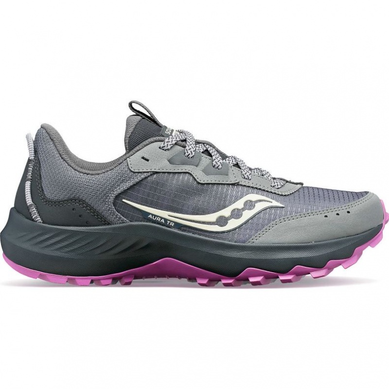 Saucony Aura TR Women\'s Trail Running Shoes Grey | NZ MDSCI