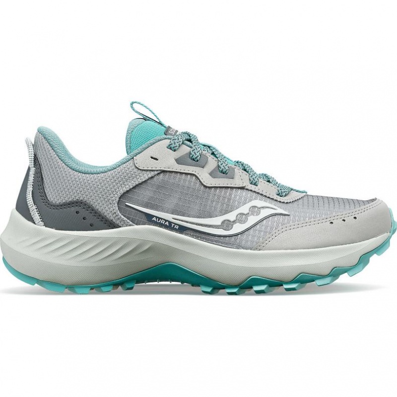 Saucony Aura TR Women\'s Wide Running Shoes Grey | NEW ZEALAND SNPDB