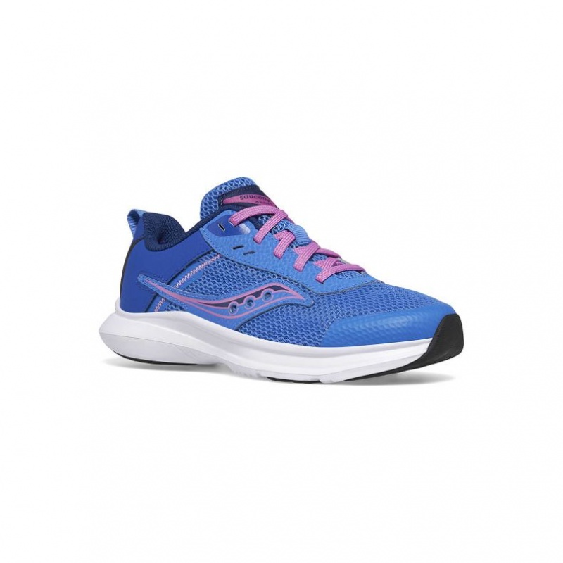 Saucony Axon 3 Big Kids' Sneakers Blue | NZ IVRPB