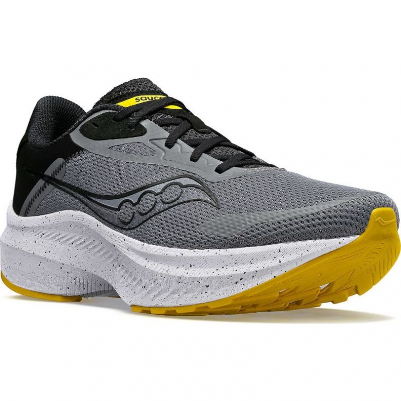 Saucony Axon 3 Men's Running Shoes Grey | NZ AXZCJ