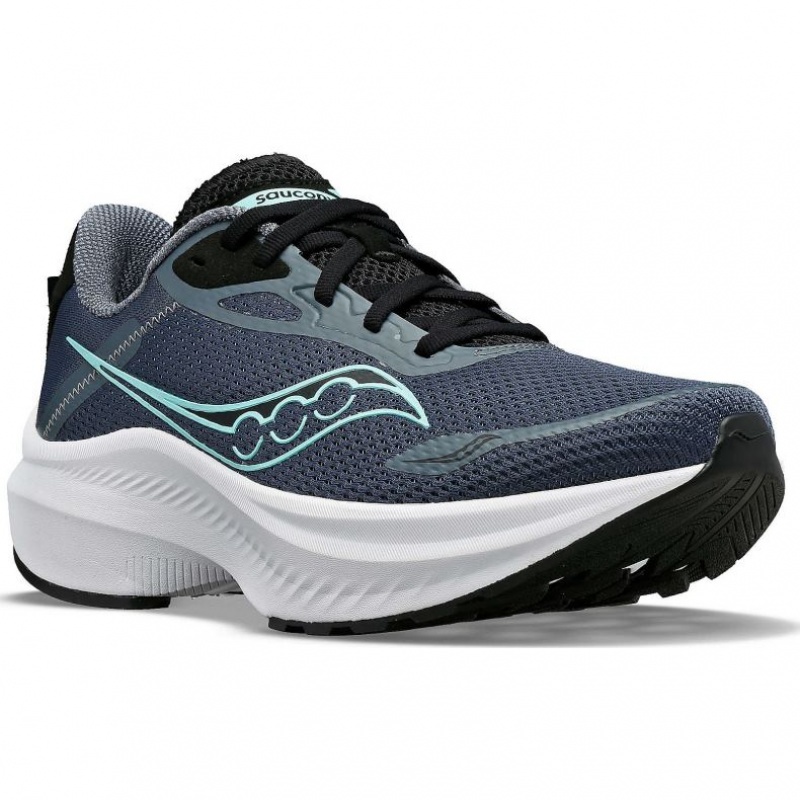 Saucony Axon 3 Women's Running Shoes Grey | NEW ZEALAND YJKGZ