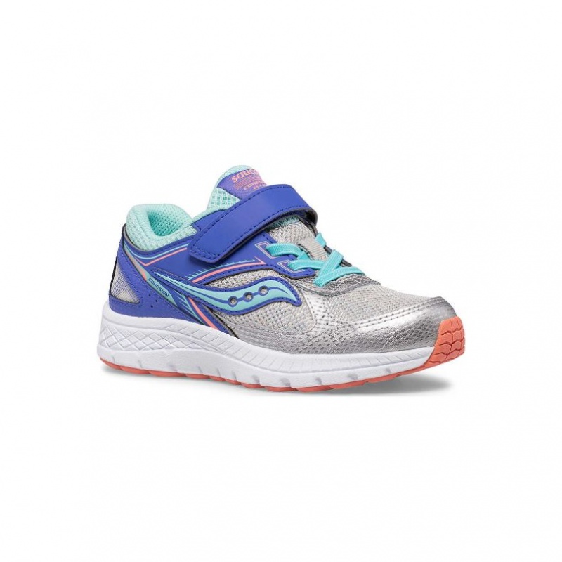 Saucony Cohesion 14 A/C Big Kids' Sneakers Silver | NZ MHXCK