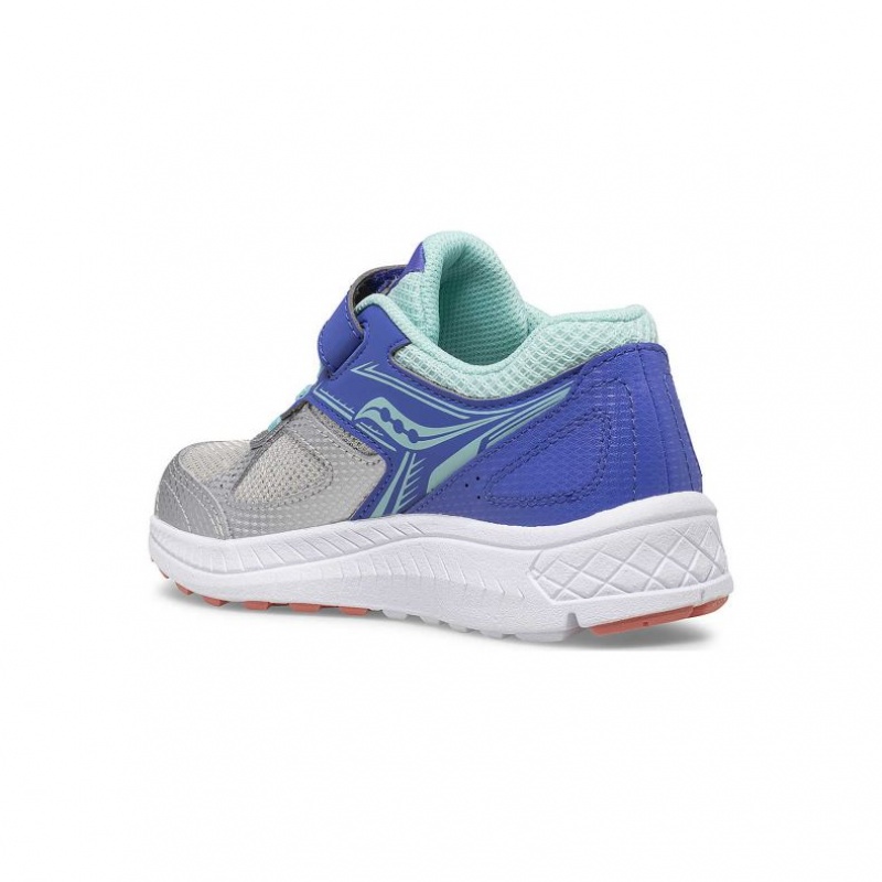 Saucony Cohesion 14 A/C Big Kids' Sneakers Silver | NZ MHXCK