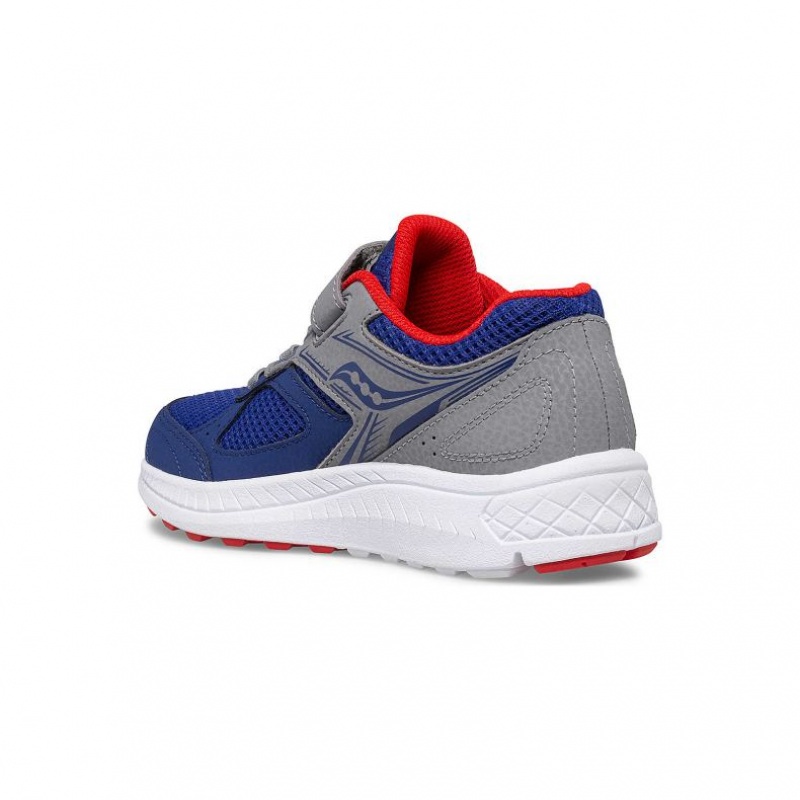 Saucony Cohesion 14 A/C Big Kids' Sneakers Navy / Grey | NEW ZEALAND TMCYU