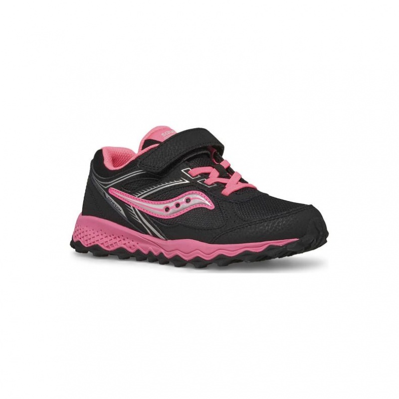 Saucony Cohesion TR14 A/C Big Kids' Sneakers Black / Pink | NEW ZEALAND EUCSY