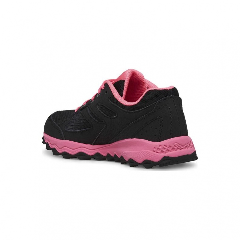 Saucony Cohesion TR14 Lace Big Kids' Sneakers Black / Pink | NEW ZEALAND MGCVR