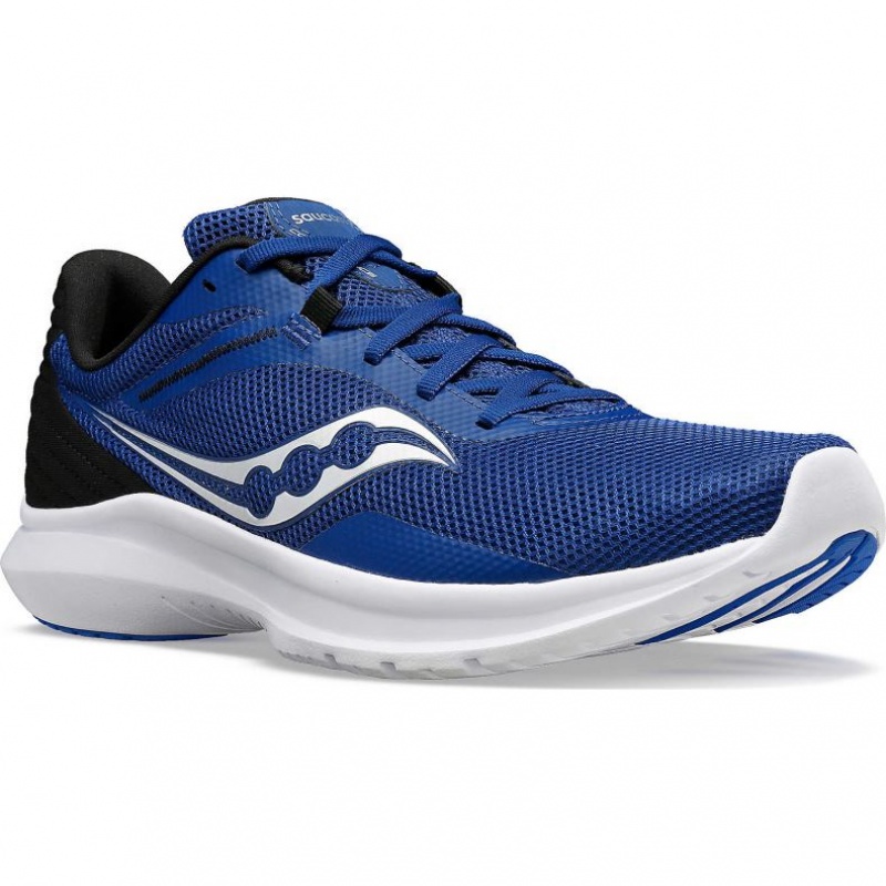 Saucony Convergence Men's Running Shoes Indigo / Black | NEW ZEALAND DKNQA