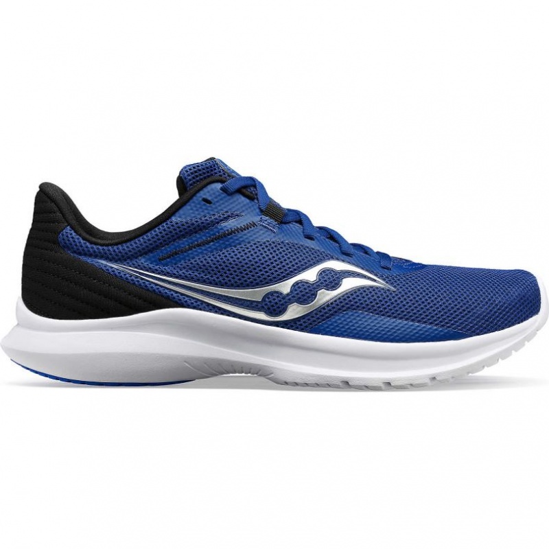 Saucony Convergence Men\'s Running Shoes Indigo / Black | NEW ZEALAND DKNQA