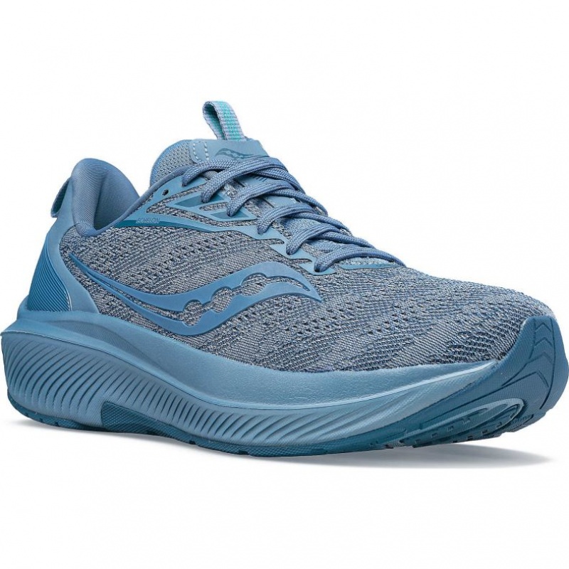 Saucony Echelon 9 Men's Running Shoes Blue | NEW ZEALAND EQHRJ