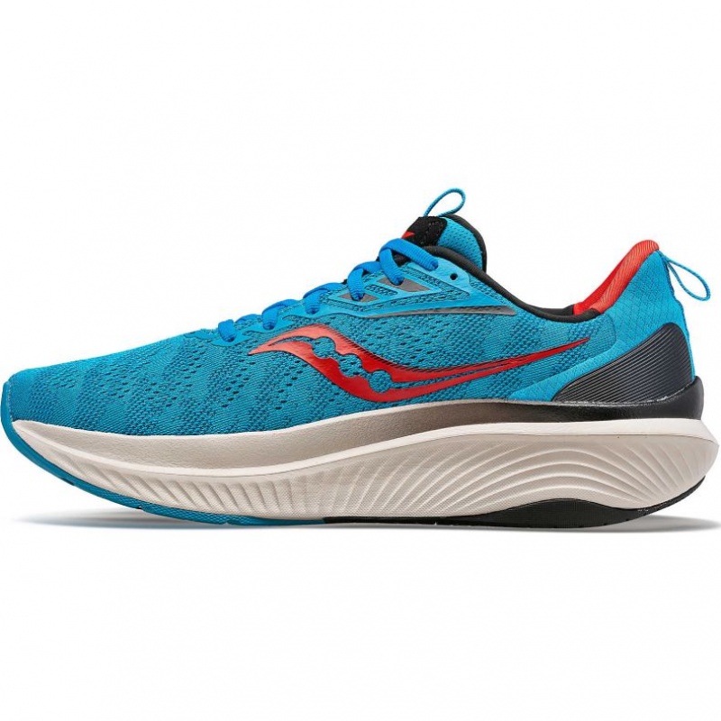 Saucony Echelon 9 Men's Running Shoes Turquoise | NZ WYJUE