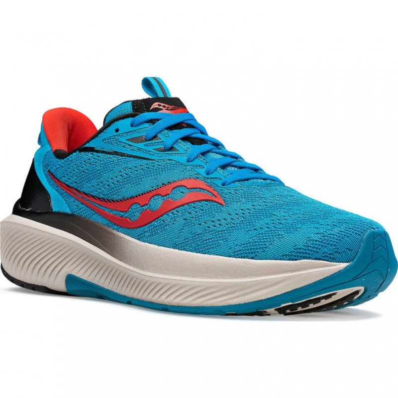 Saucony Echelon 9 Men's Running Shoes Turquoise | NZ WYJUE