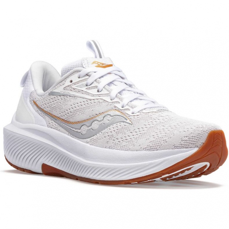 Saucony Echelon 9 Women's Running Shoes White | NEW ZEALAND ACXVR