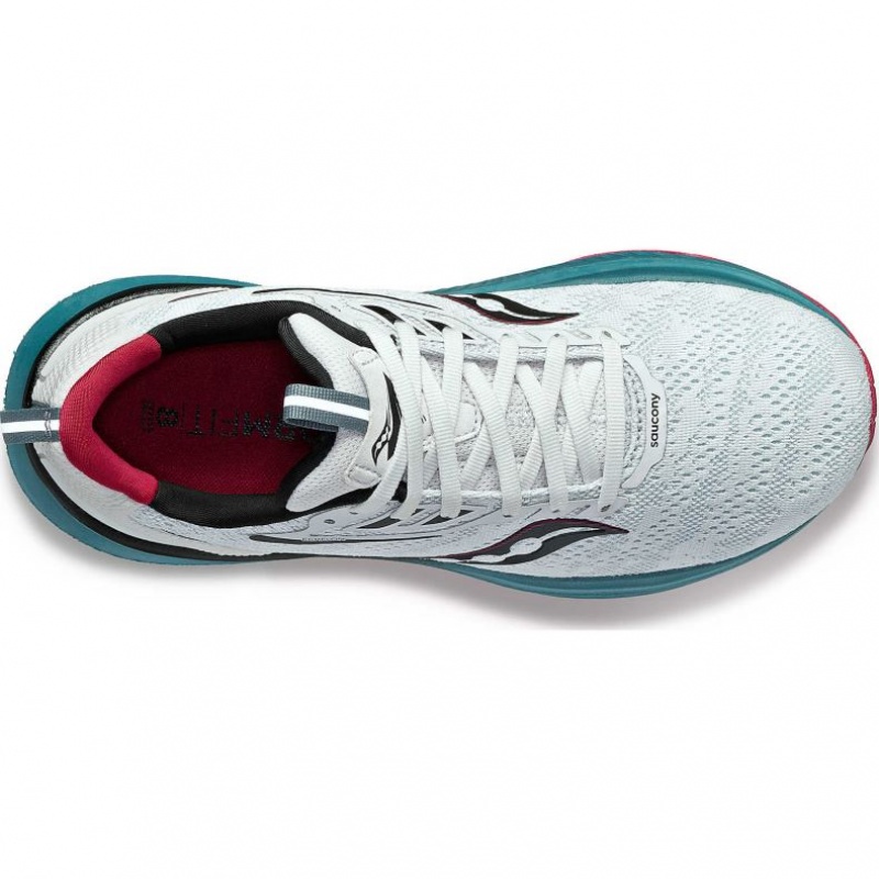 Saucony Echelon 9 Women's Running Shoes White | NEW ZEALAND ZSUHK