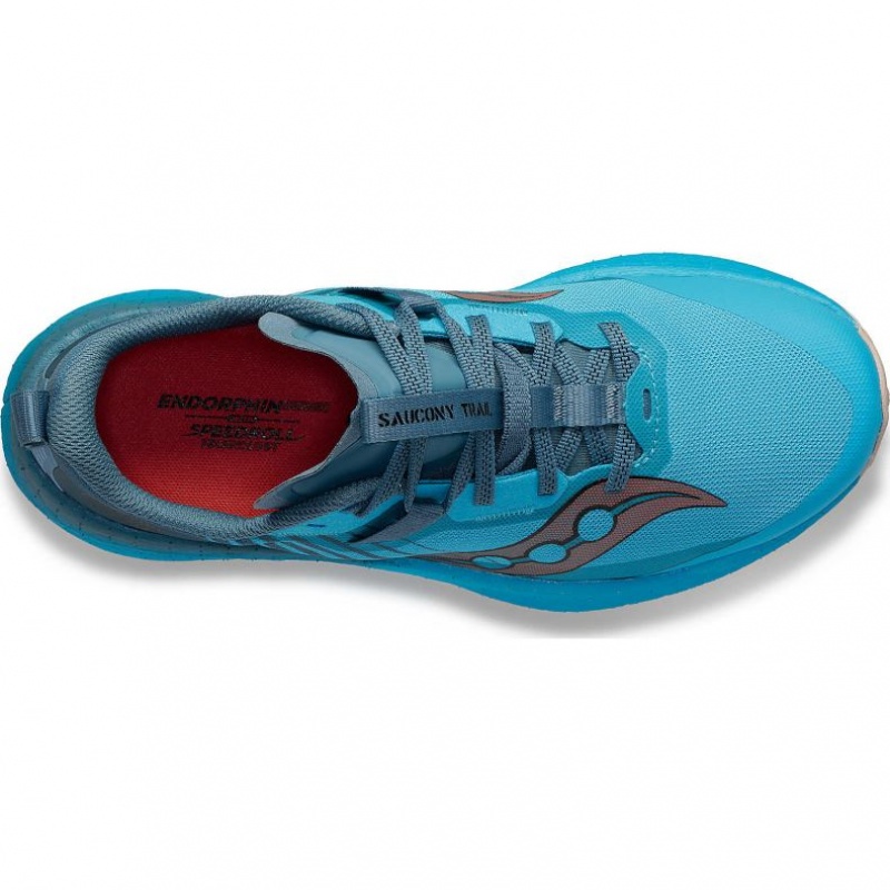 Saucony Endorphin Edge Women's Trail Running Shoes Blue | NZ MPIYT