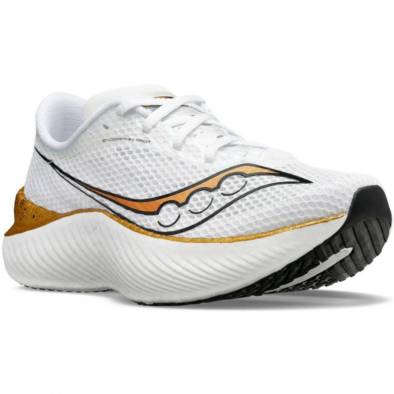 Saucony Endorphin Pro 3 Men's Running Shoes White | NEW ZEALAND FIWLR